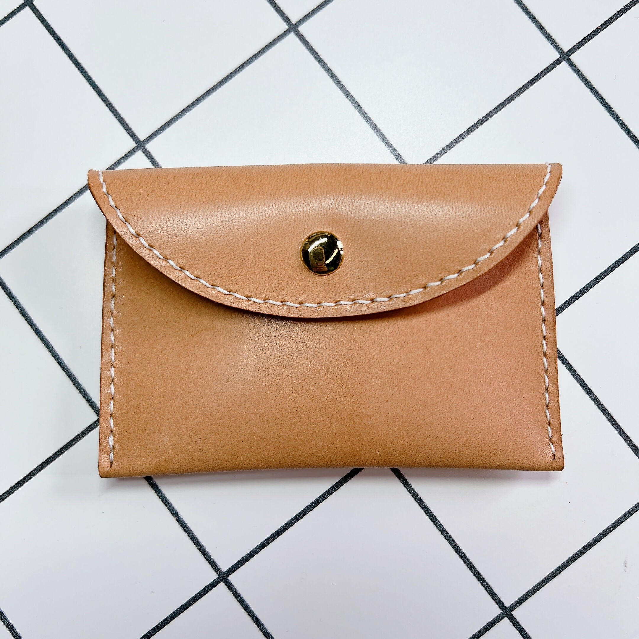 SnapFlod Leather Coin Purse