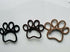 Paw Print Wire Decoration