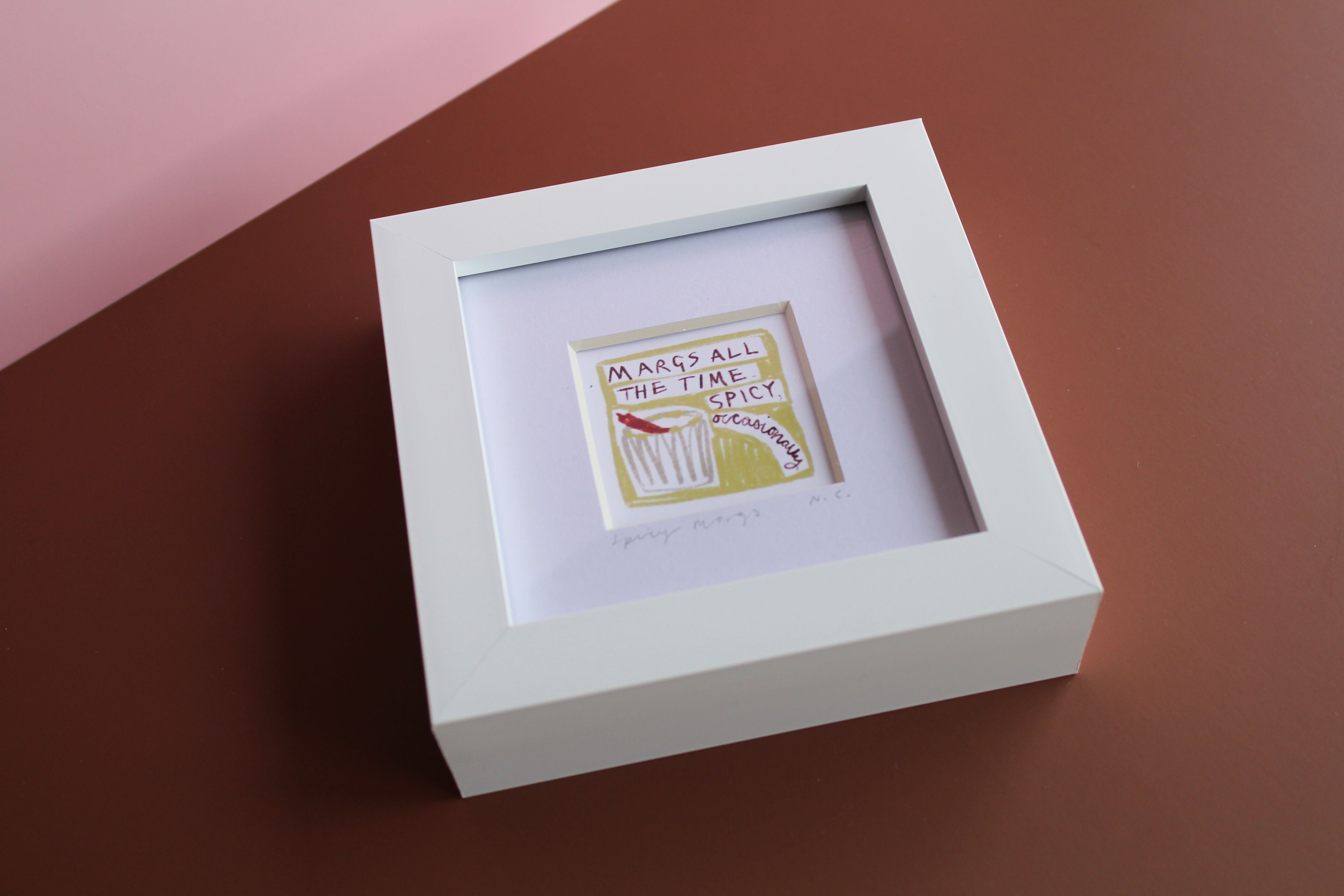 Spicy Margs Mini Print