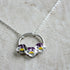 Pansy Ring Necklace