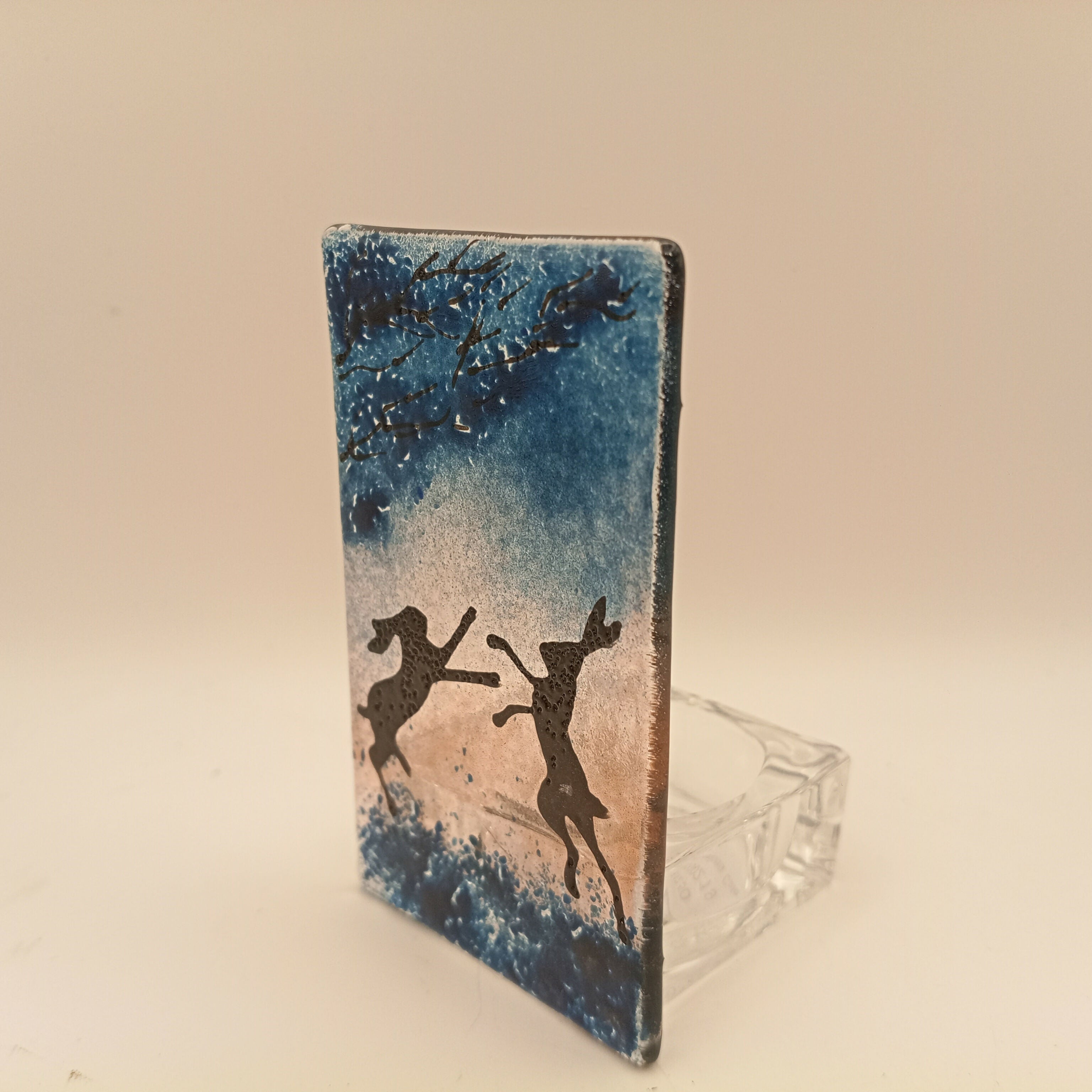 Silhouette Hare Tealight