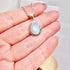 BLUE MOONSTONE OVAL NECKLACE