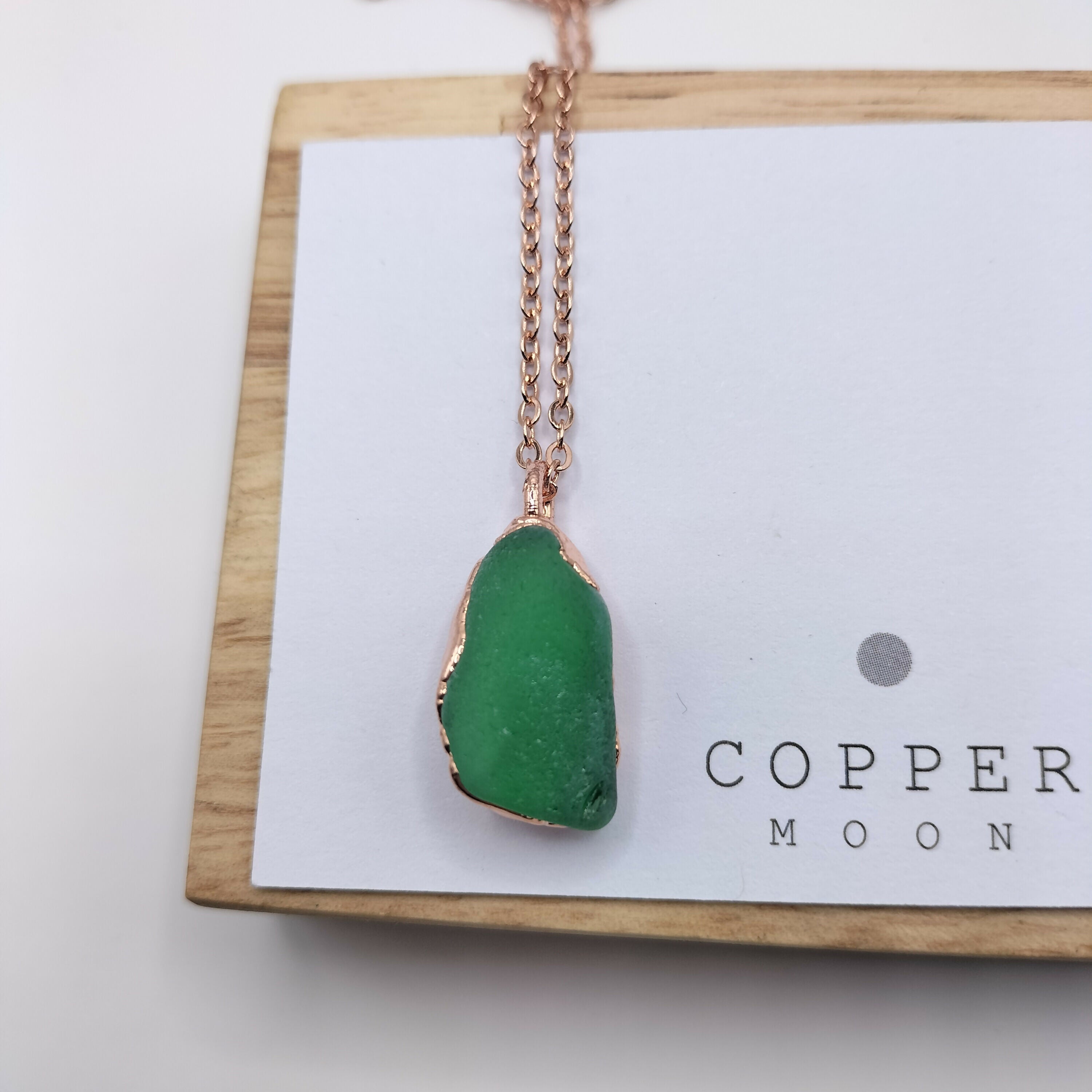 Seaglass Drop Necklace