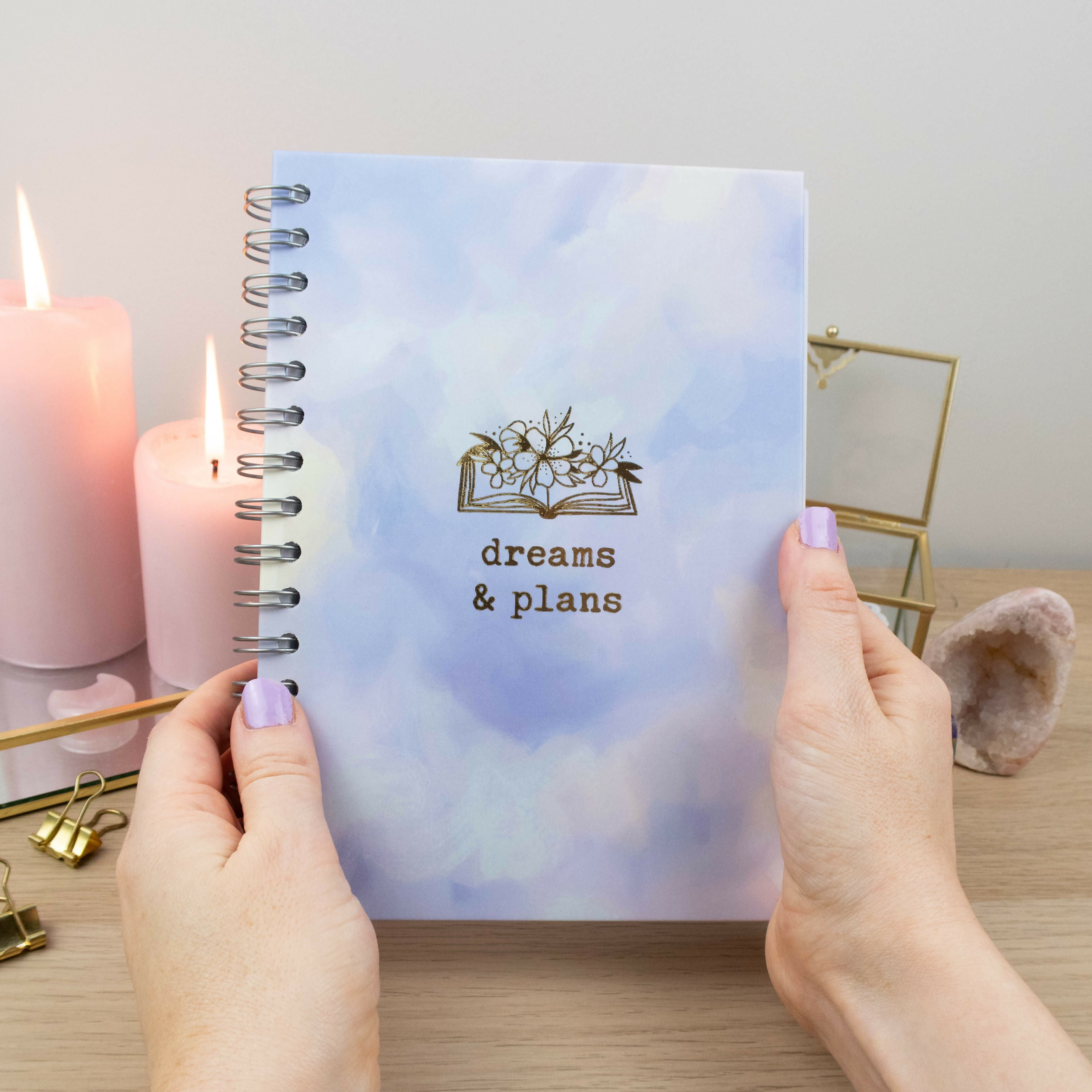 Dreams & Plans Hardback Journal