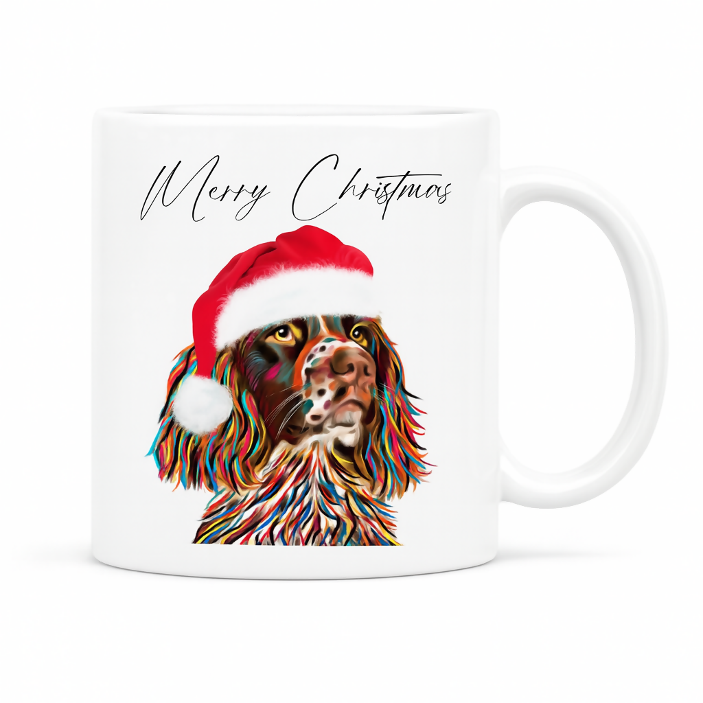 Springer Spaniel Christmas Dog Mug
