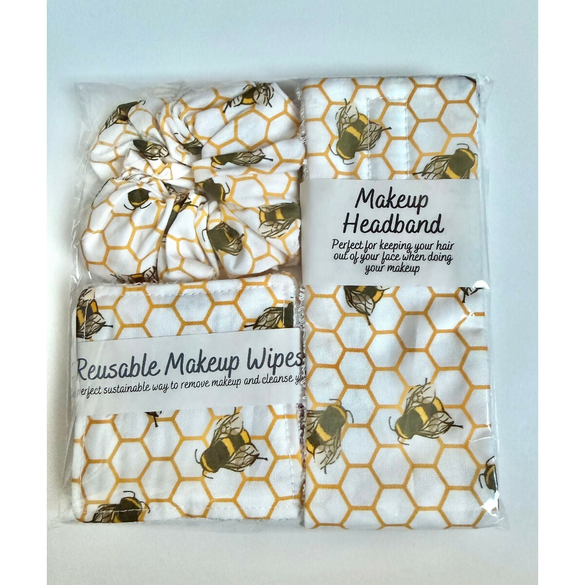 White Bee Honeycomb Spa Makeup Gift Set