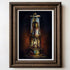 Miner's Lamp Oil Painting Illustration, A4 Print