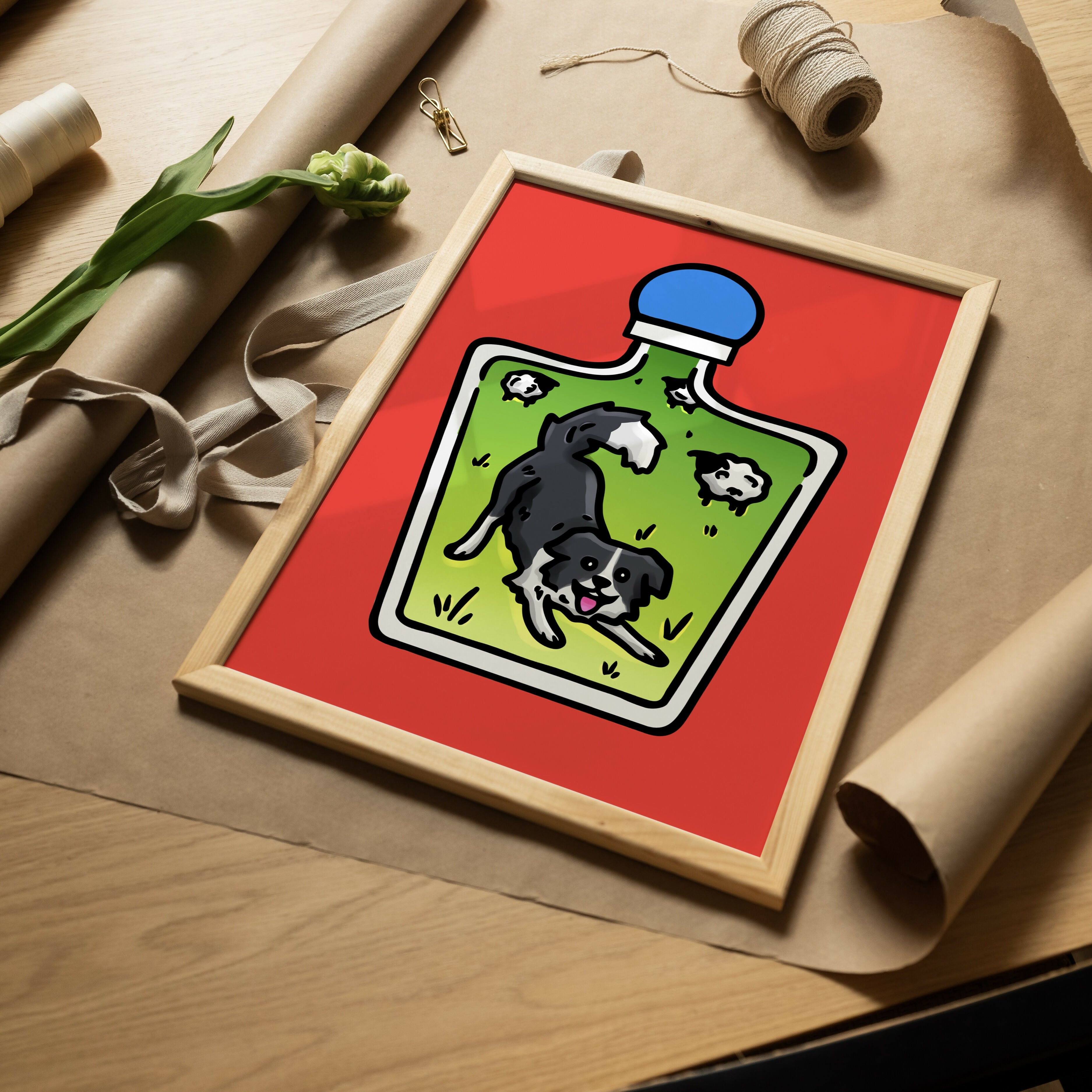 Prints - Border Collie