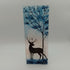 Fused Glass Silhouette Stag Tealight