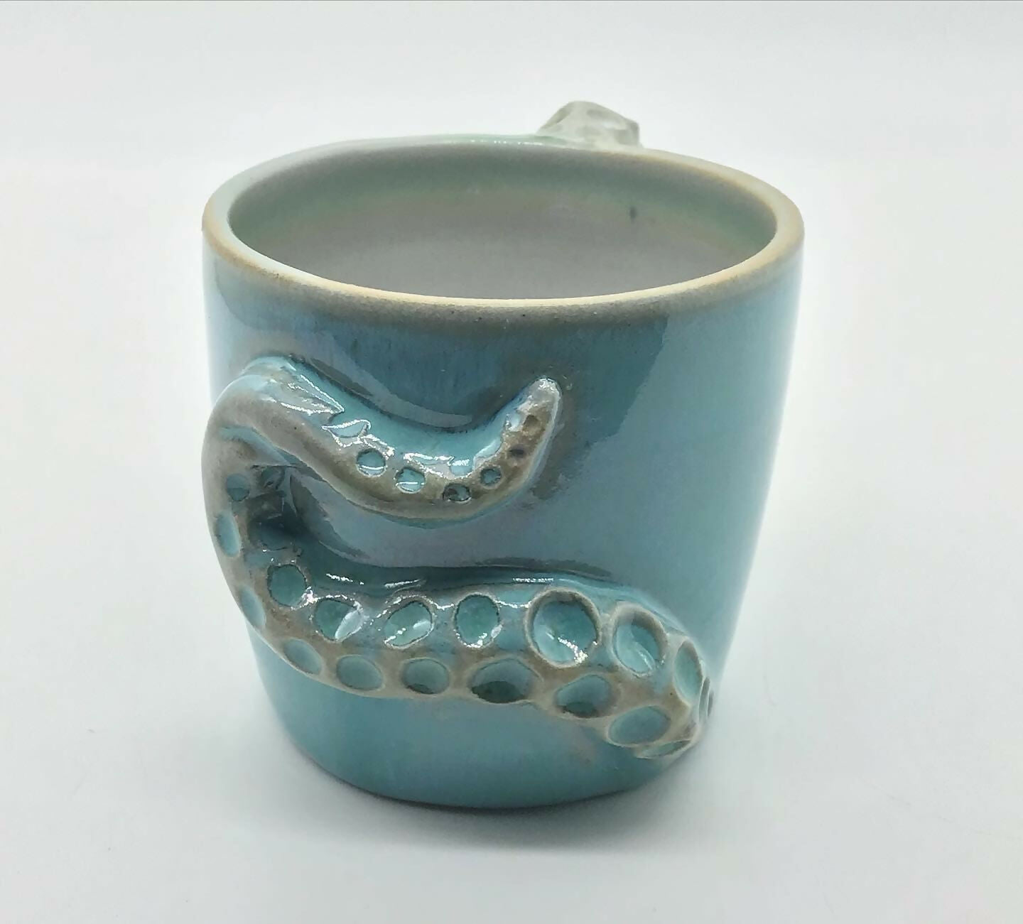 Stoneware Octopus Tentacle Mug