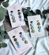 Aqua Collection - Droplet Dangles Polymer Clay Earrings