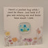 Fused Glass Pocket Hug Card