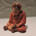 Ceramic orangutan sculpture