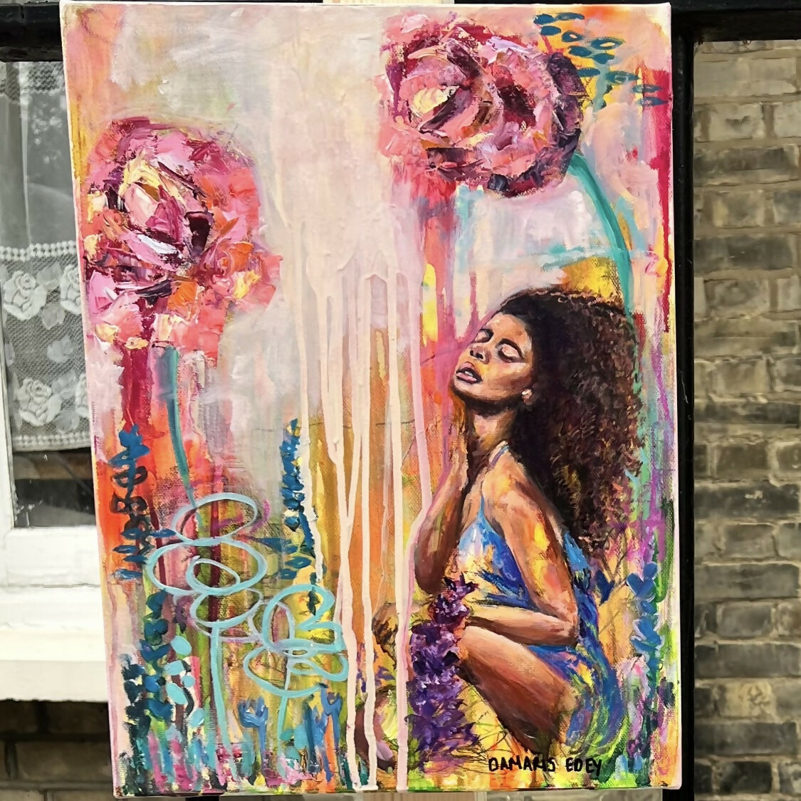 Original Oil Painting Where the Light Rests