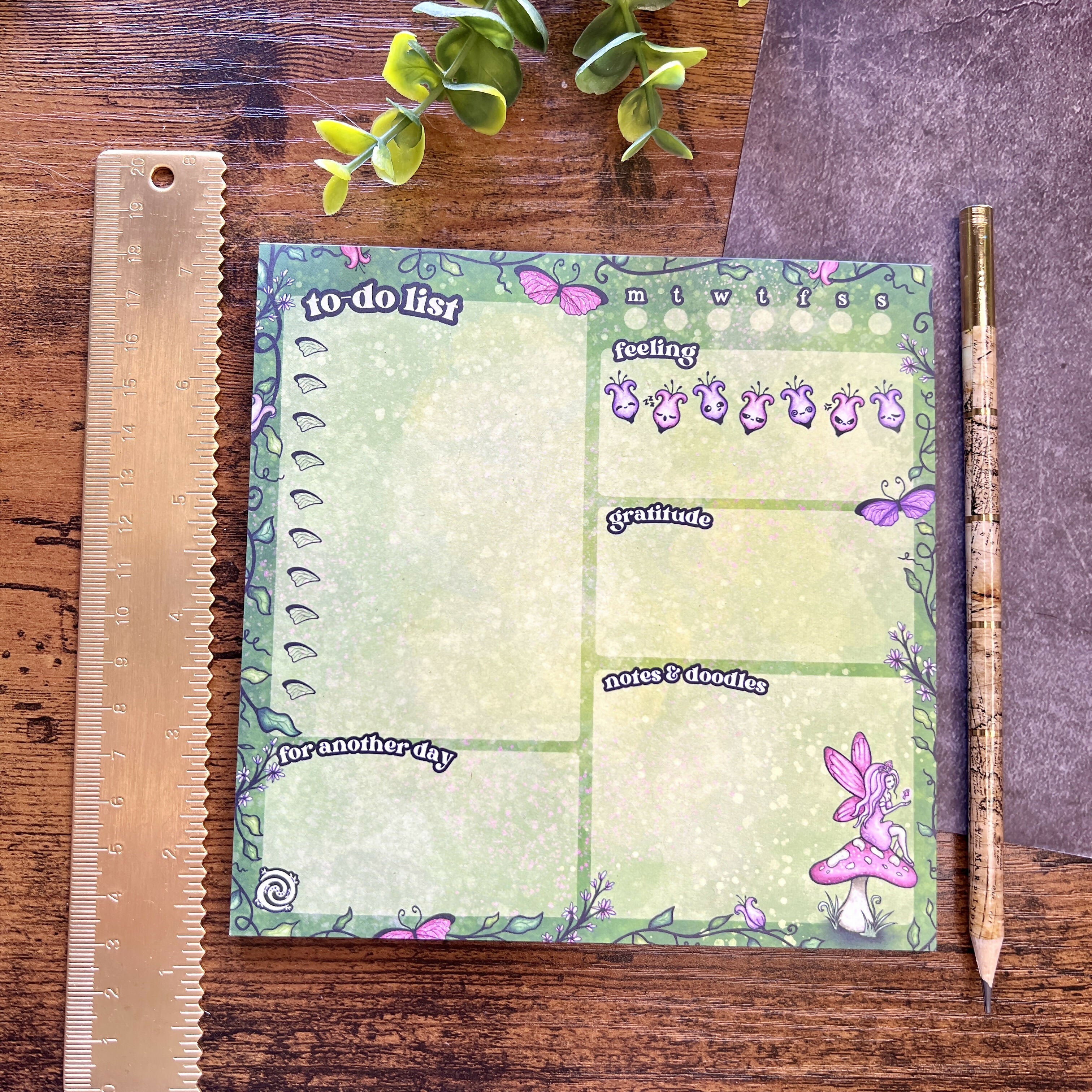 Magic Garden Planner Pad