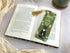 Tuxedo Cat Floral Bookmark