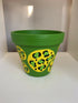 Green Leopard Pot