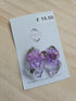 Stainless Steel Real Flowers Hair Clip