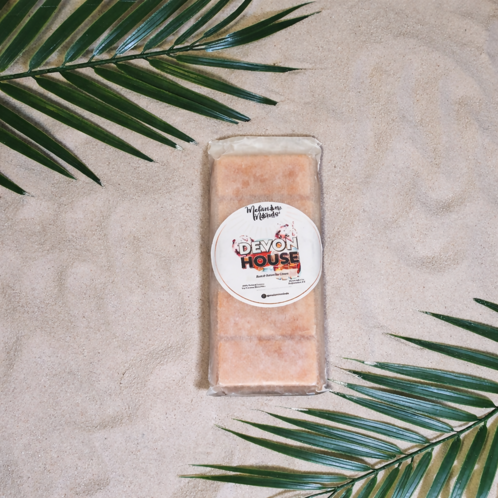 Caribbean Wax Melt Snap Bar: Tropical CocoSoy Vegan Home Fragrance