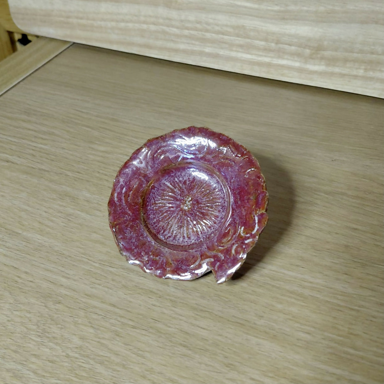 Pink Trinket Dish