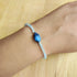 Designer Gemstone Bracalet - Handmade Jewellery - Semi-Precious Gemstones - Silver & Gold-Plated