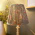 Polka Dot Gathered Fabric Lampshade