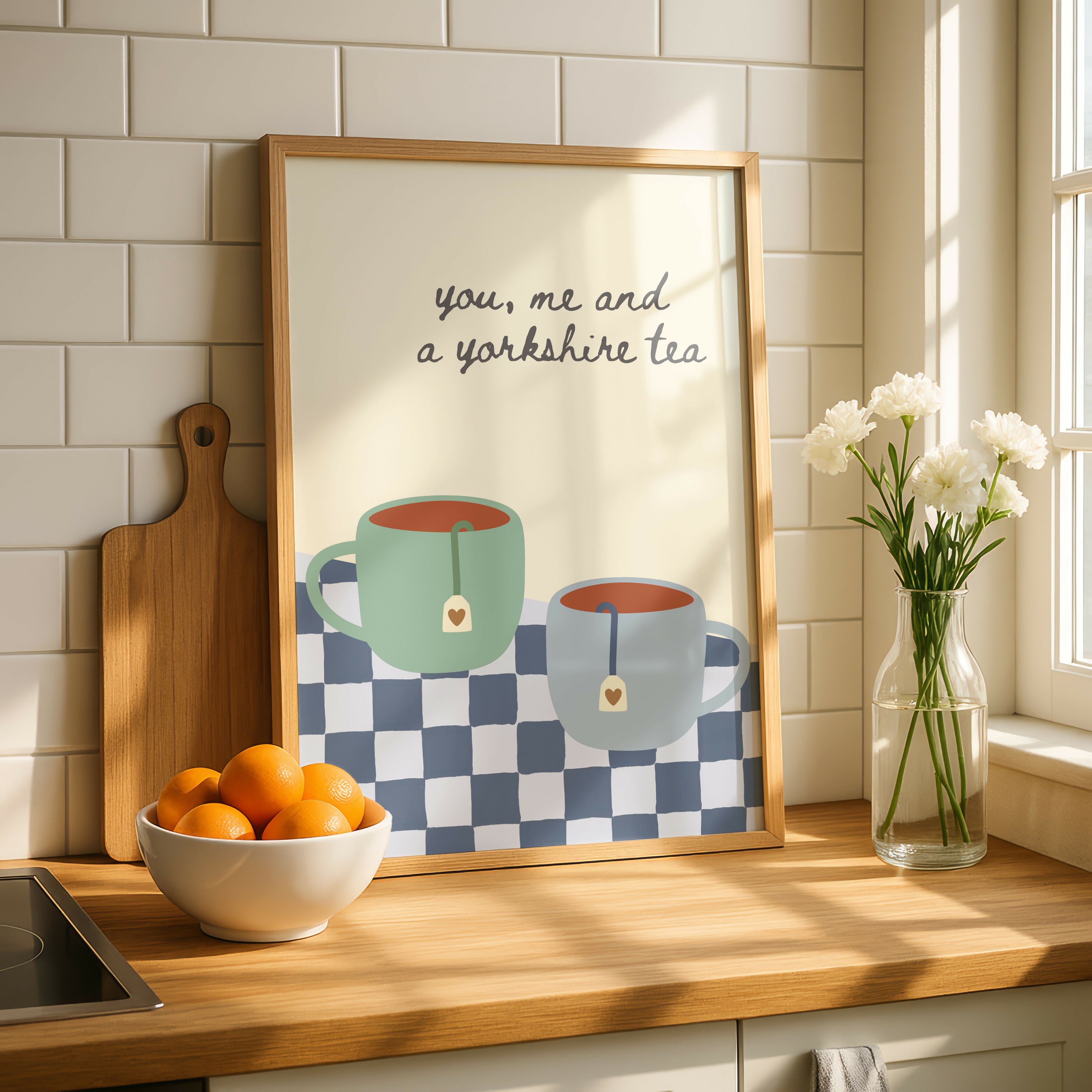 You, Me & A Yorkshire Tea Print