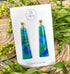 Ocean Dream Collection - Long Dangle Polymer Clay Earrings