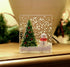 Large Snowman + Tree Tea Light