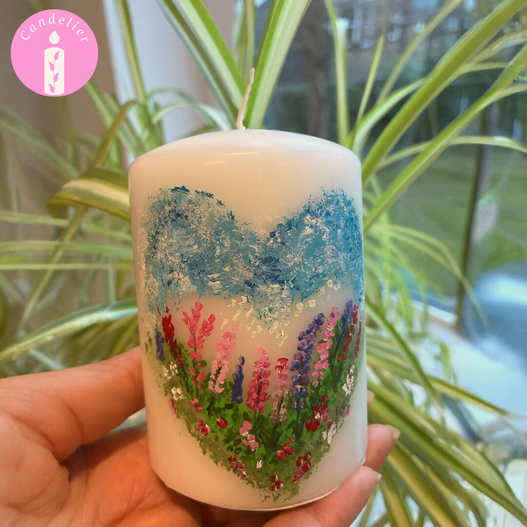 Valentine Floral Love White Design