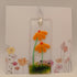 Fused Glass Flower Card