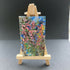 Abstract Mini Oil Painting Of Heather Fridge Magnet