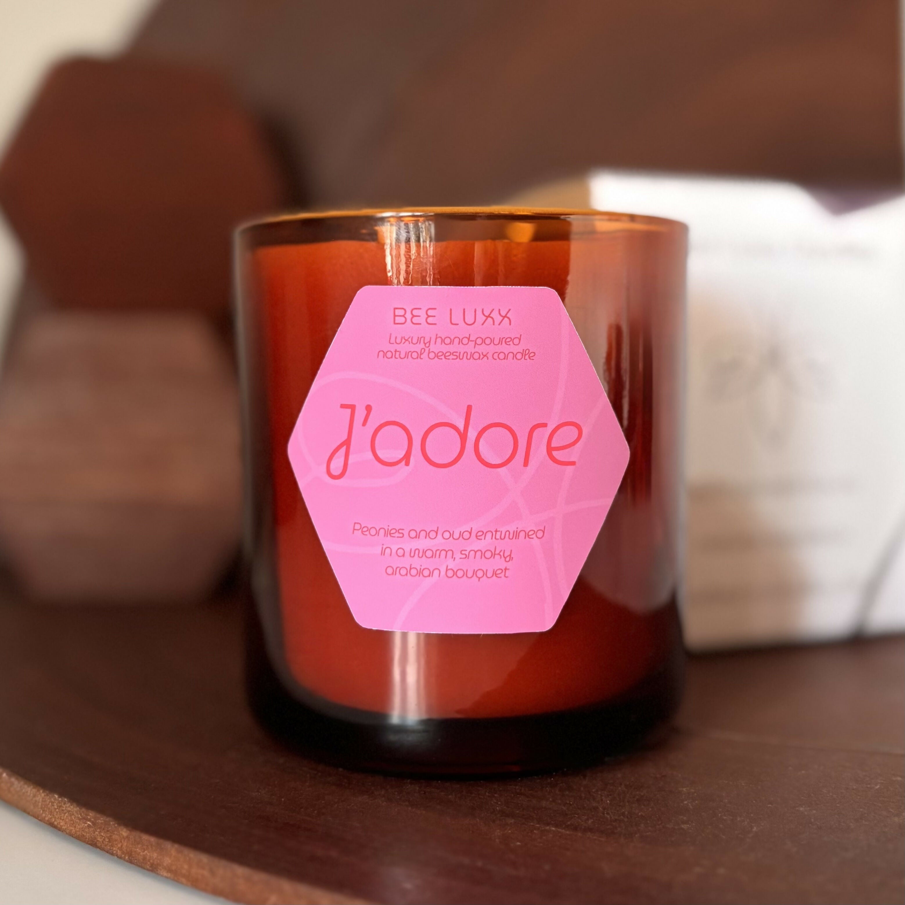 J’adore - Scented 100% Beeswax Candle