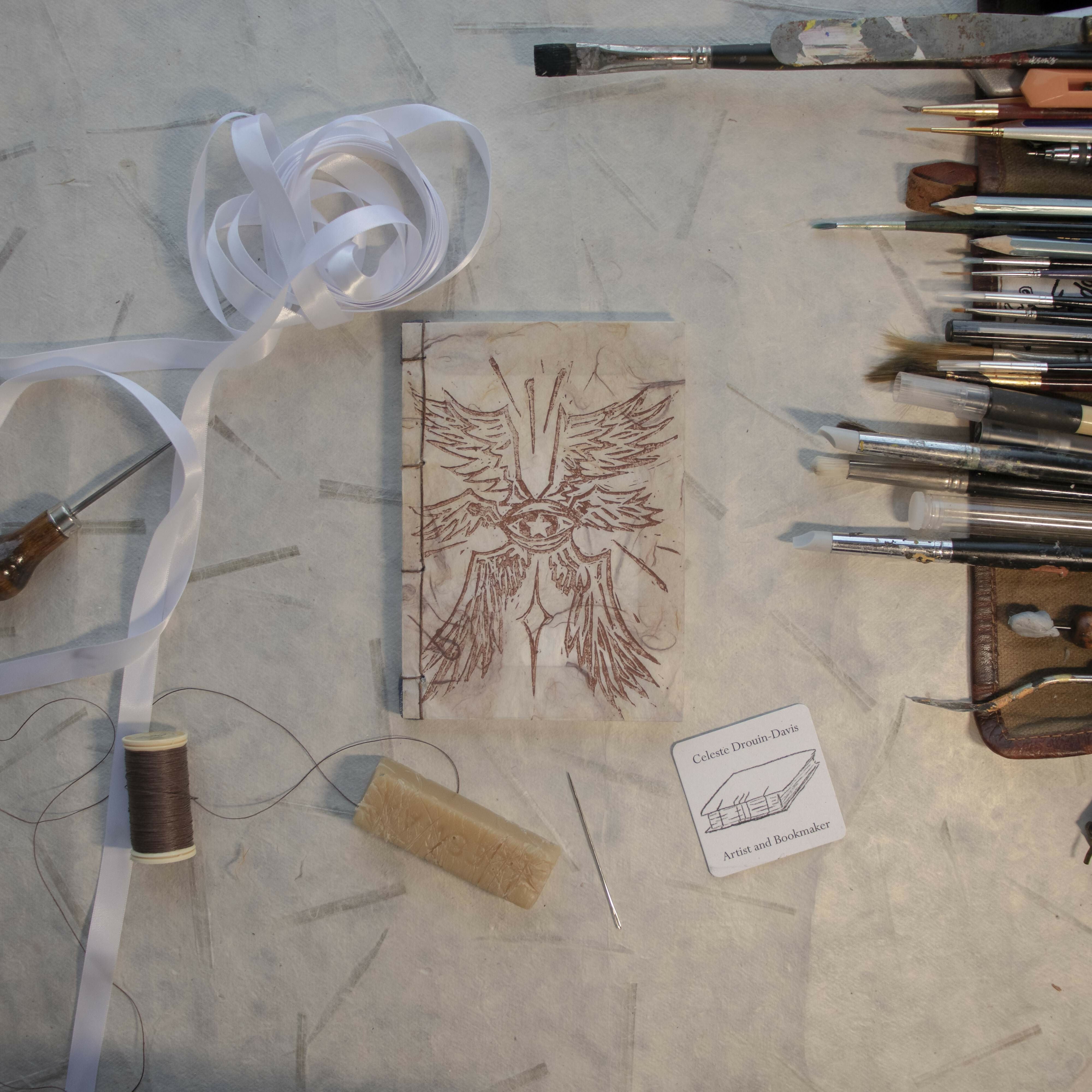 A6 Handcrafted Artist's Sketchbook Japanese Stab Bound