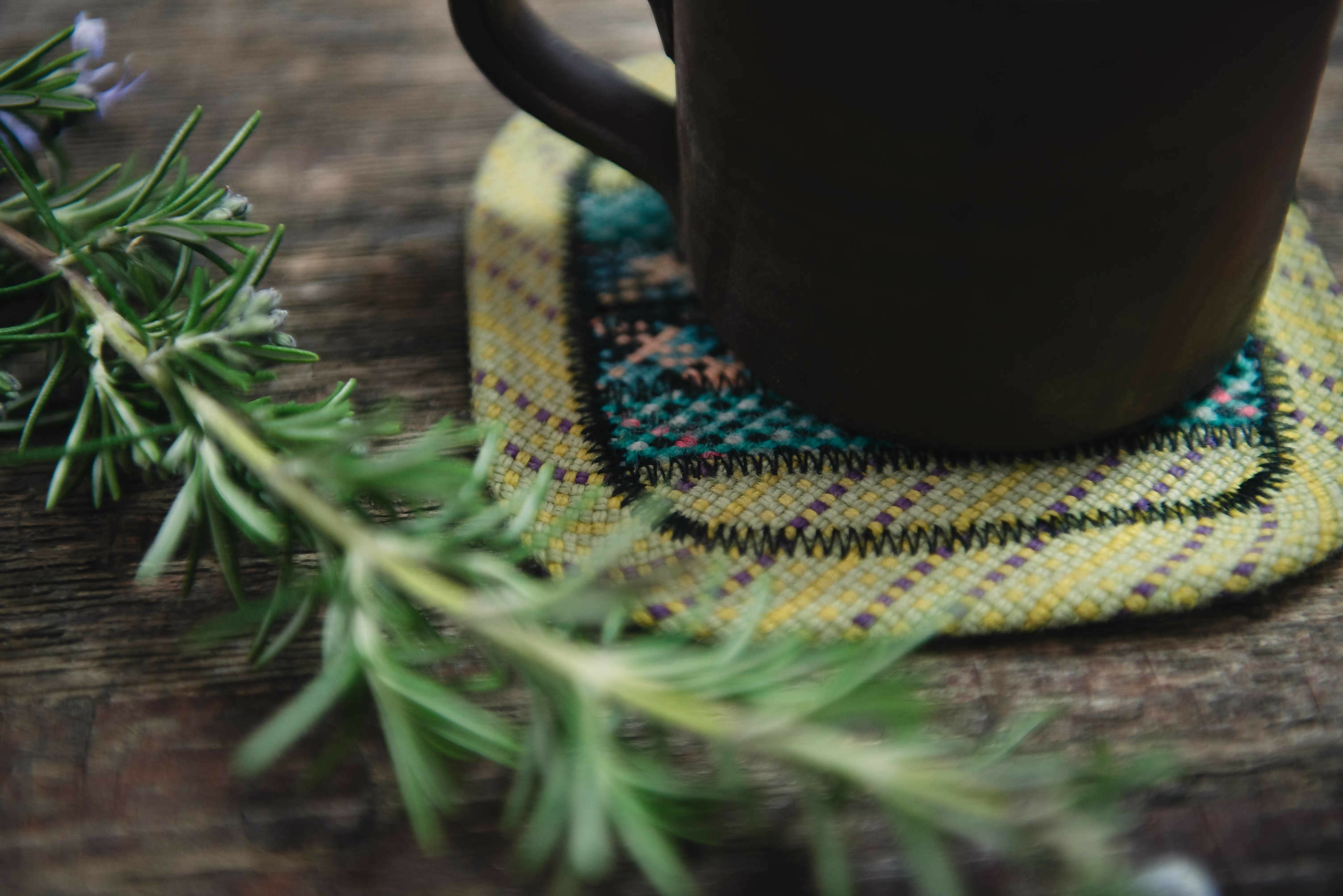 Recycled Climbing Rope Coaster