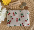 Cherry Print Coin Purse