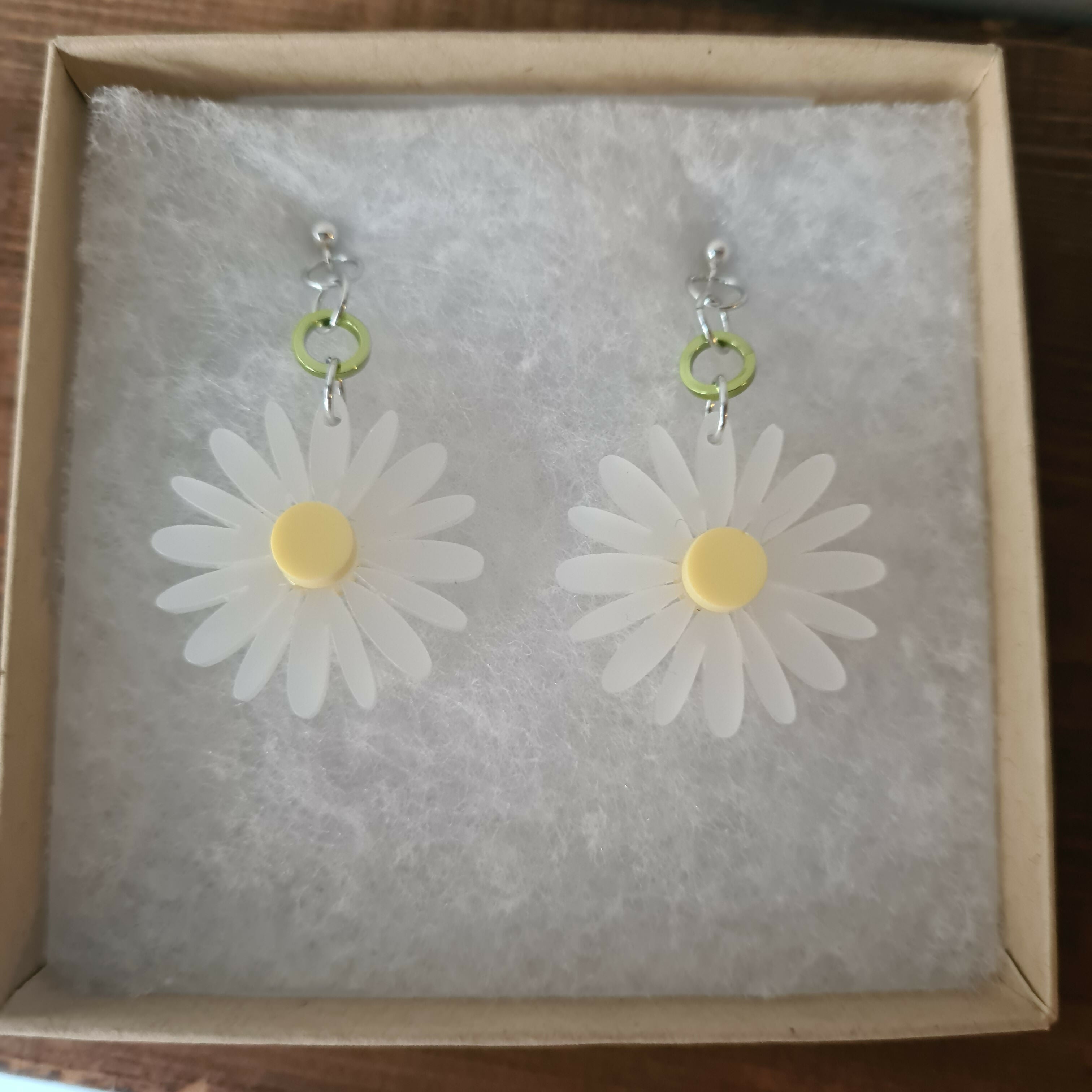 Flower Earrings - Waste Not Jewellery