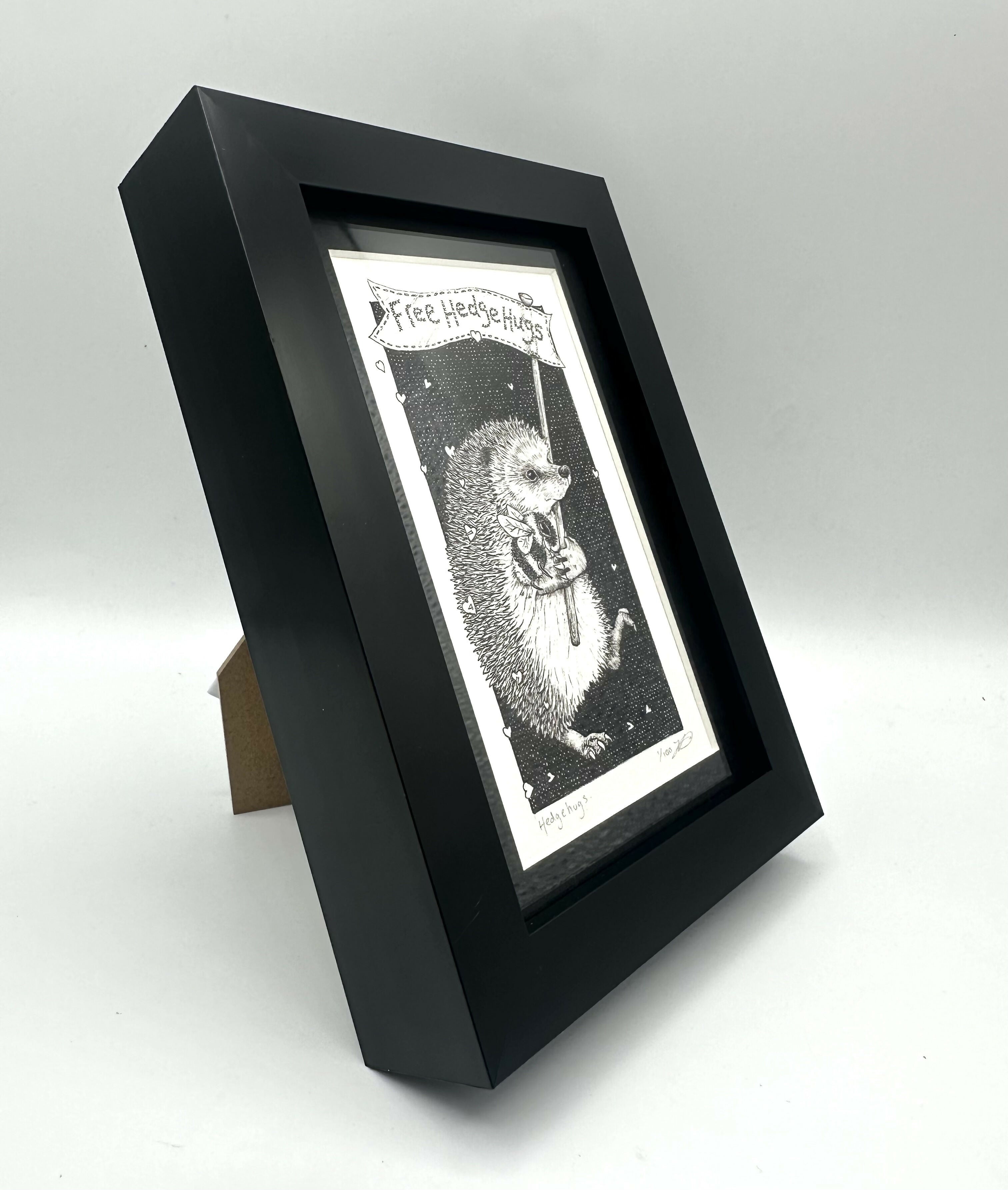 Hedgehugs - Limited Edition Print by Jenny Davies