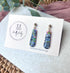 Funky Pattern Collection - Small Dangles Polymer Clay Earrings