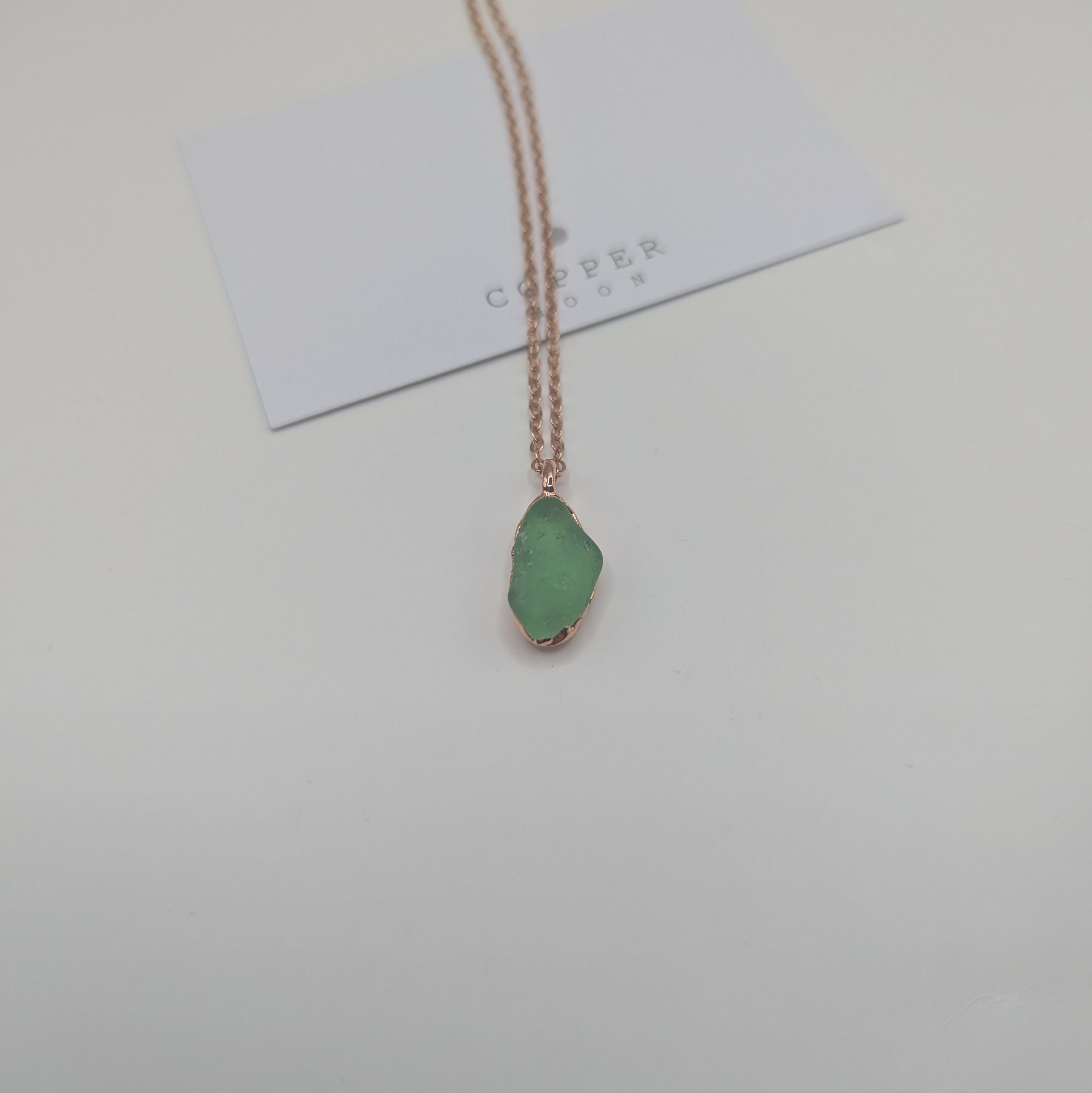 Seaglass Drop Necklace