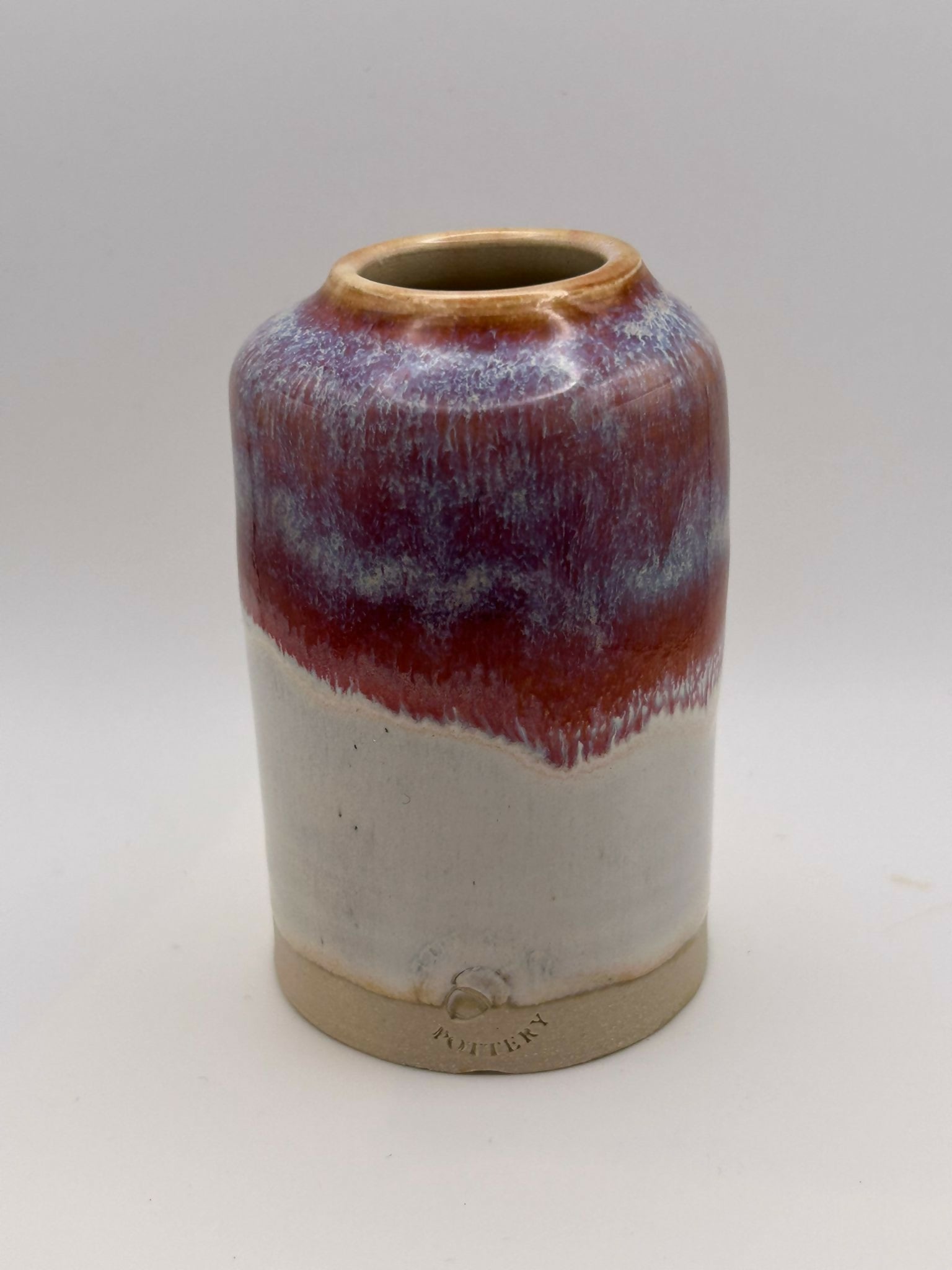 Split Colour Glazed Reed Diffuser Bottle/Bud Vase