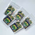 Foil Stickers Stamp Set of 6