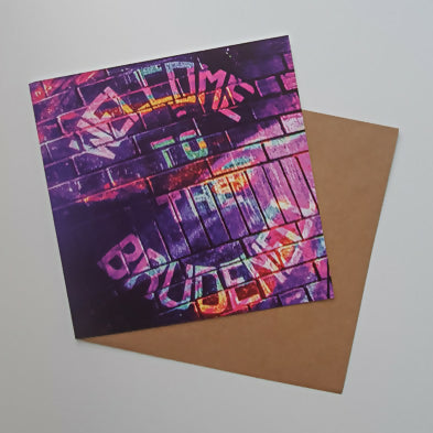 Welcome To The Brudenell Art card