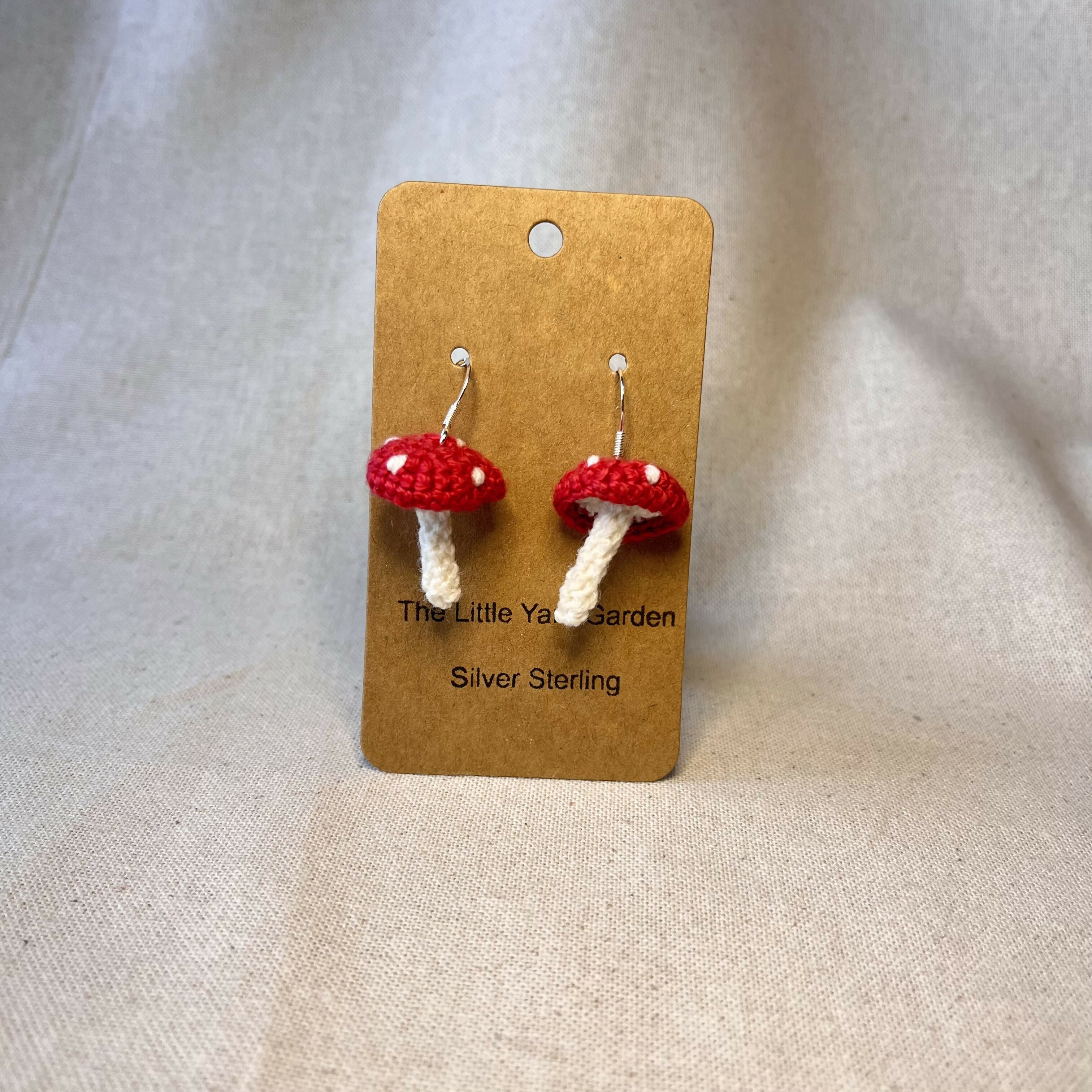 Mushroom Earrings