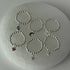 Sterling Silver Stretch Charm Beaded Rings