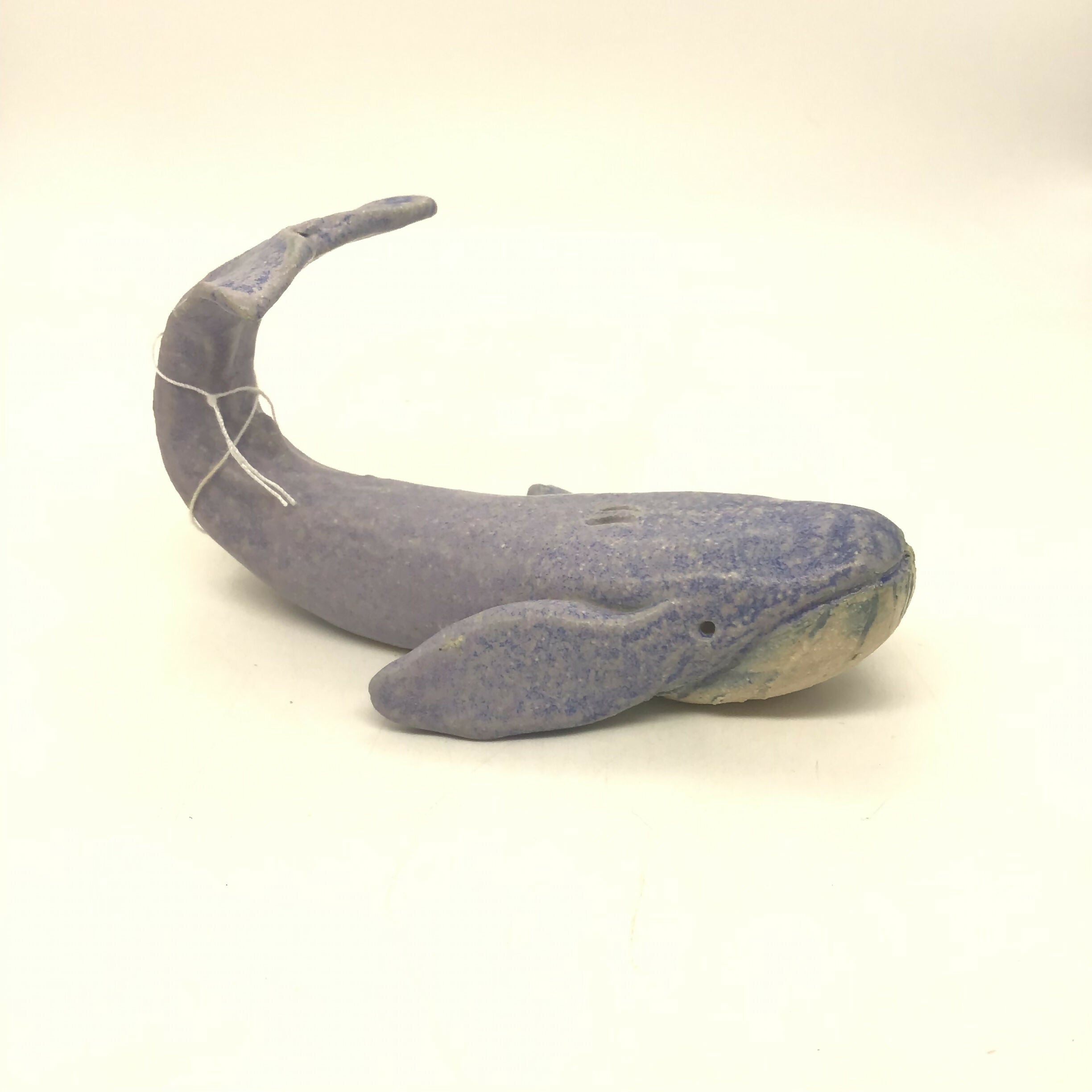 Ceramic Whale Sculpture