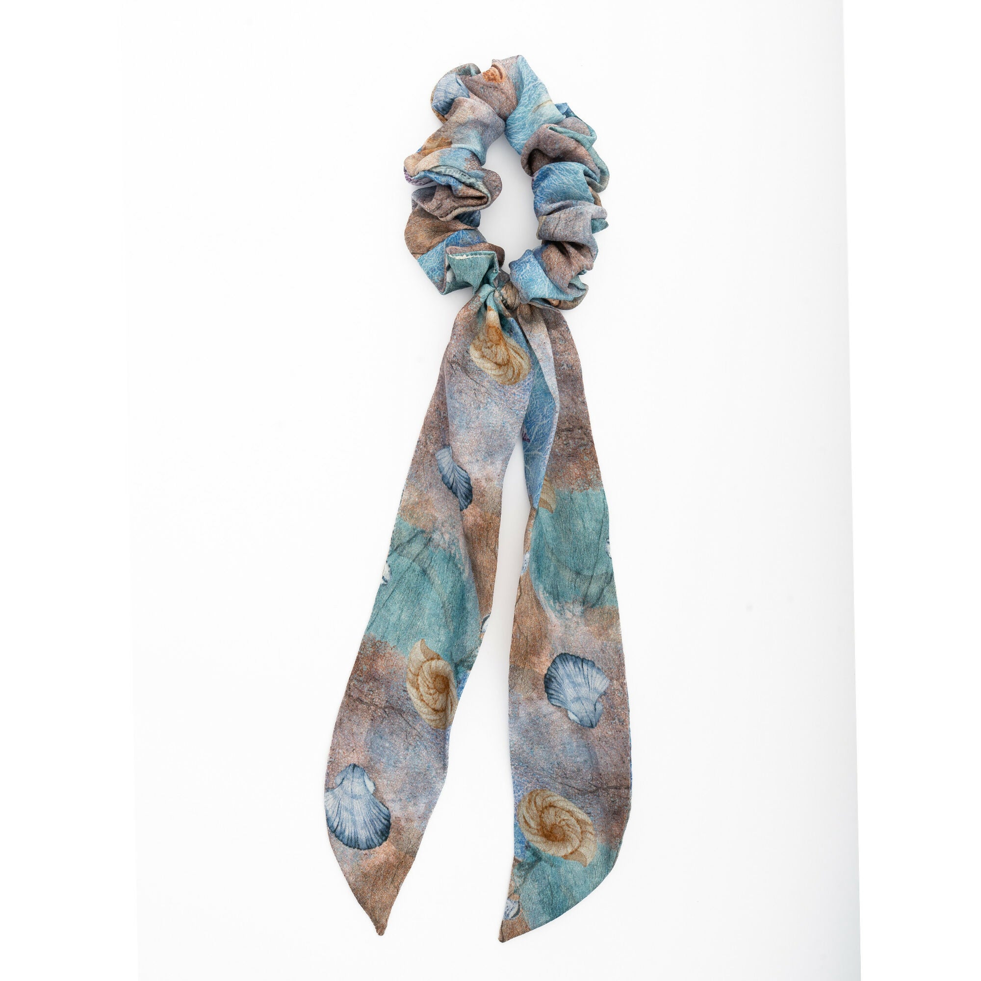 Silk Scarf Scrunchie - Various Designs