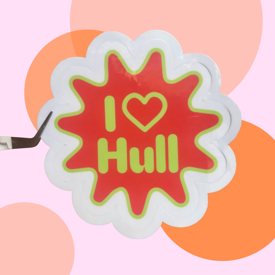 I Love Hull Sticker