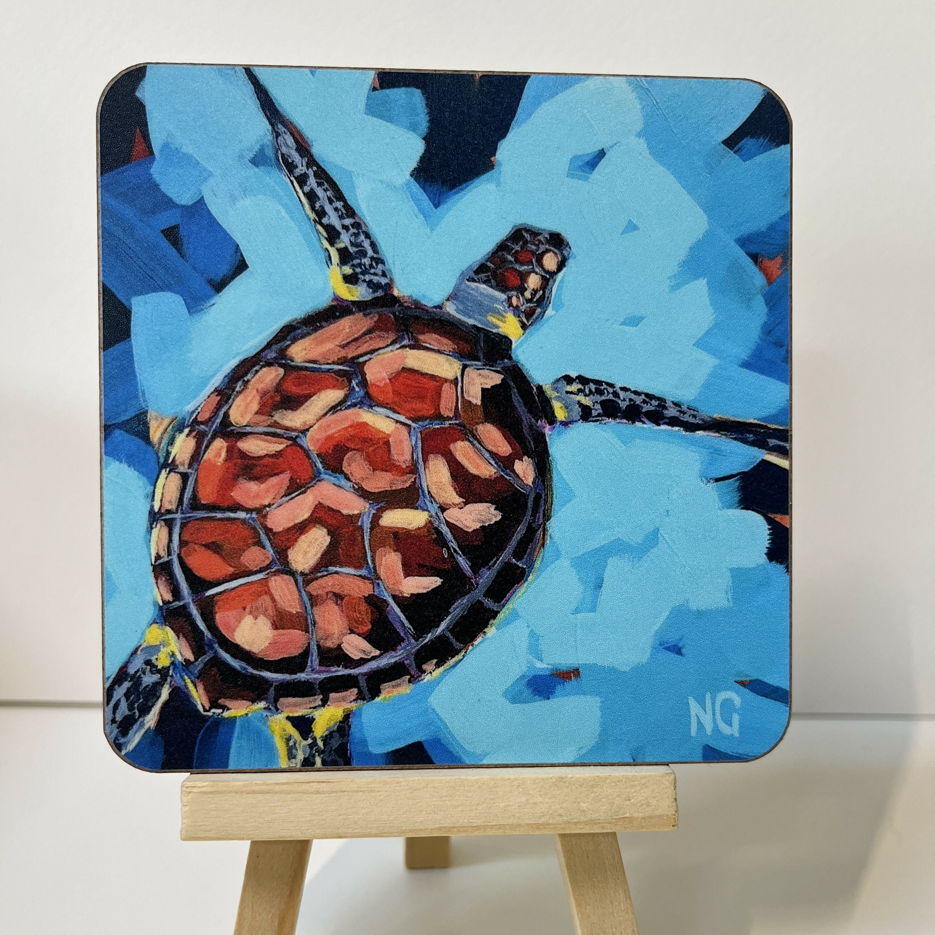 Turtle Under the Sea - Coaster