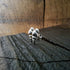 Handmade Silver Shell Studs